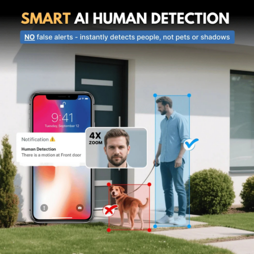Sakerplus® Smart 2K Window Security Camera (Official Retailer) [year]