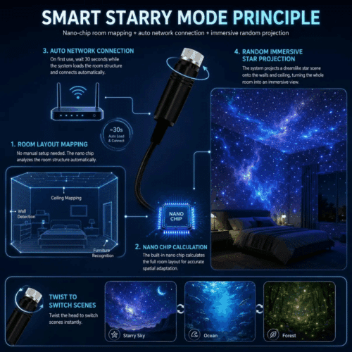 Galix Dream Projector (Upgraded Version [year]) - Official Retailer